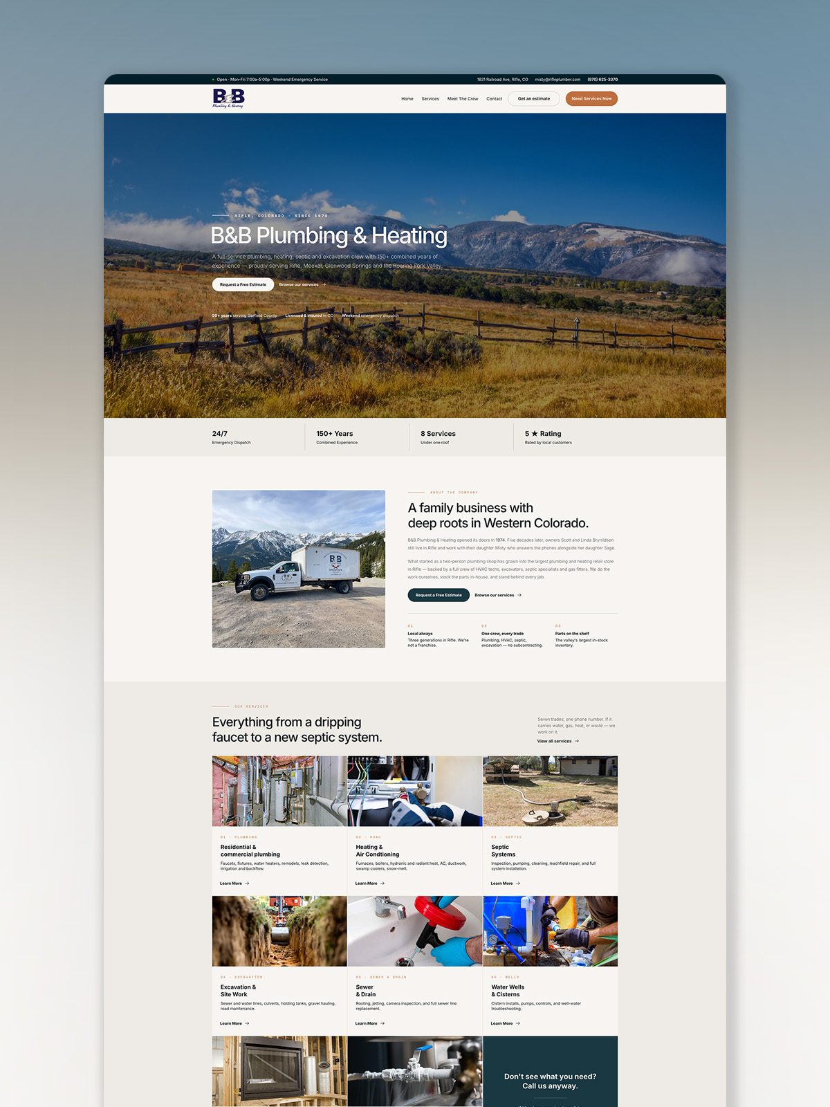 Home - LA Web Design | Wordpress website design | Shopify website design 11 b&b plumbing v2