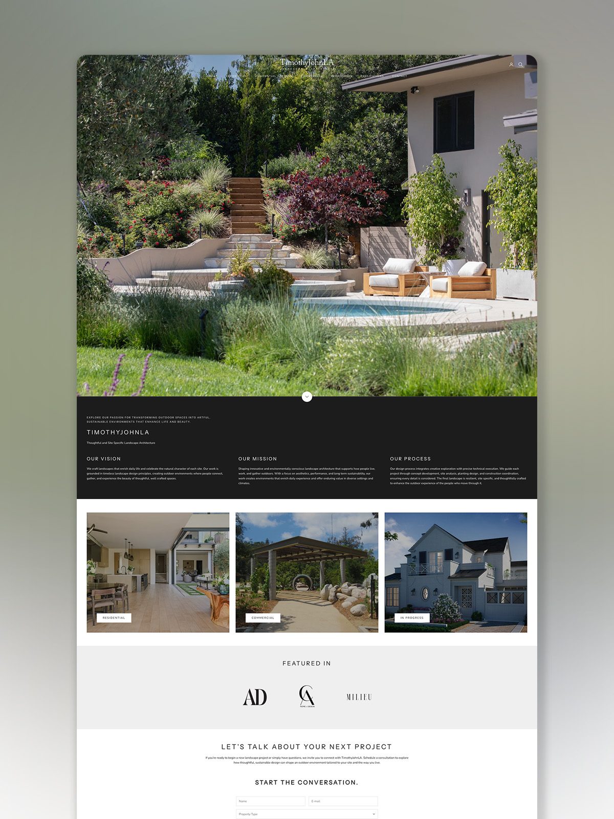 Home - LA Web Design | Wordpress website design | Shopify website design 1 timothy john la v2